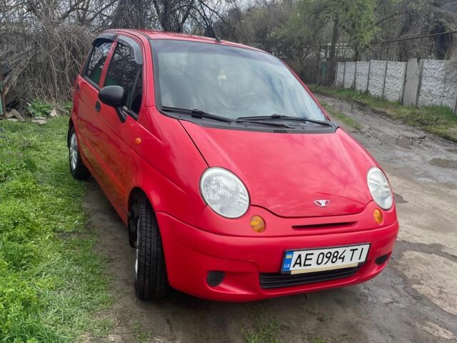 Червоний Деу Матіз, об'ємом двигуна 0.8 л та пробігом 109 тис. км за 2500 $, фото 1 на Automoto.ua