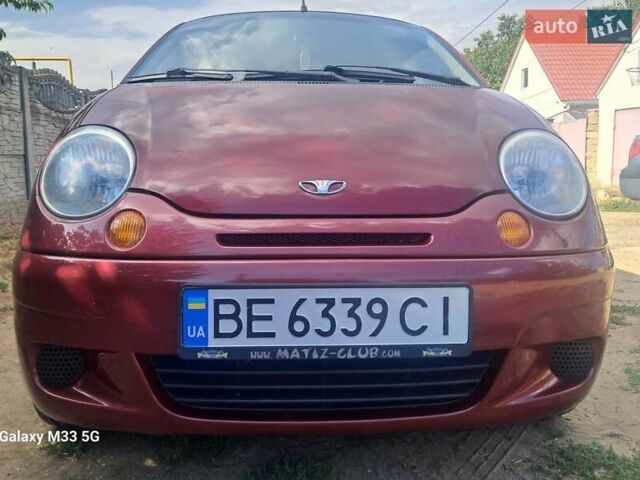 Красный Дэу Матиз, объемом двигателя 0.8 л и пробегом 178 тыс. км за 2700 $, фото 1 на Automoto.ua