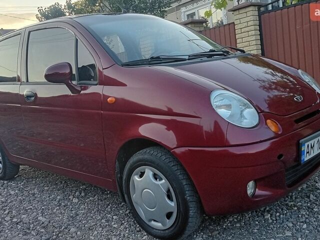 Червоний Деу Матіз, об'ємом двигуна 0.8 л та пробігом 200 тис. км за 1850 $, фото 1 на Automoto.ua