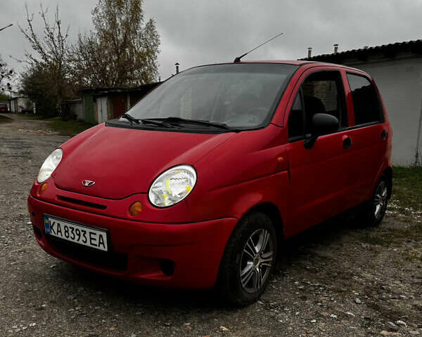 Червоний Деу Матіз, об'ємом двигуна 0.8 л та пробігом 210 тис. км за 2100 $, фото 1 на Automoto.ua