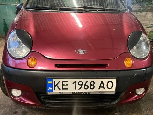 Червоний Деу Матіз, об'ємом двигуна 0.8 л та пробігом 135 тис. км за 2491 $, фото 1 на Automoto.ua
