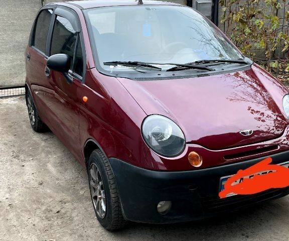 Червоний Деу Матіз, об'ємом двигуна 8 л та пробігом 190 тис. км за 2050 $, фото 1 на Automoto.ua