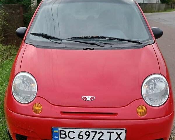 Червоний Деу Матіз, об'ємом двигуна 0.8 л та пробігом 130 тис. км за 2250 $, фото 1 на Automoto.ua
