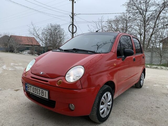 Червоний Деу Матіз, об'ємом двигуна 0.8 л та пробігом 150 тис. км за 2500 $, фото 1 на Automoto.ua