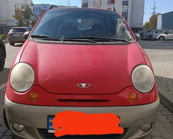 Красный Дэу Матиз, объемом двигателя 1 л и пробегом 84 тыс. км за 1700 $, фото 1 на Automoto.ua