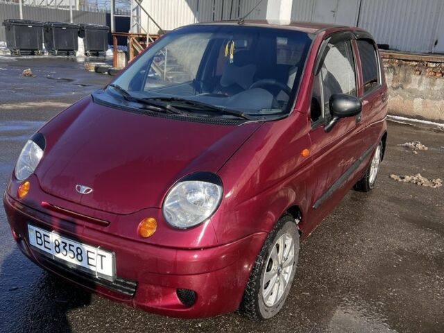 Червоний Деу Матіз, об'ємом двигуна 0.8 л та пробігом 148 тис. км за 3300 $, фото 1 на Automoto.ua