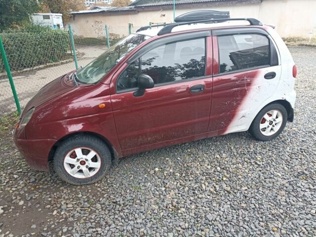 Червоний Деу Матіз, об'ємом двигуна 0.8 л та пробігом 113 тис. км за 2300 $, фото 1 на Automoto.ua