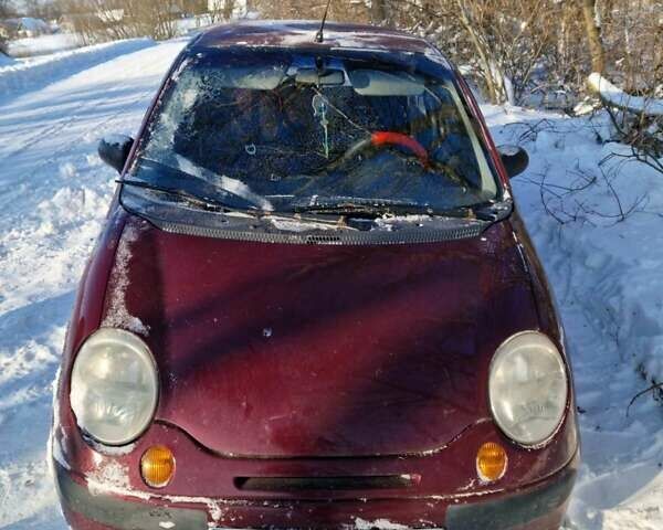 Красный Дэу Матиз, объемом двигателя 0.8 л и пробегом 34 тыс. км за 1400 $, фото 1 на Automoto.ua