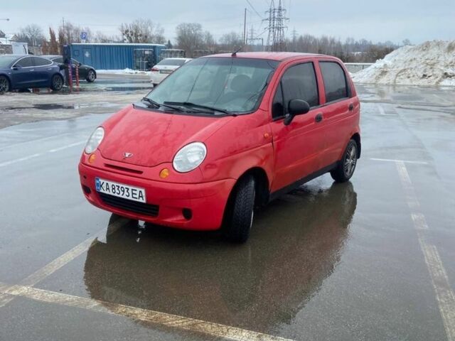 Червоний Деу Матіз, об'ємом двигуна 0.8 л та пробігом 172 тис. км за 1600 $, фото 1 на Automoto.ua