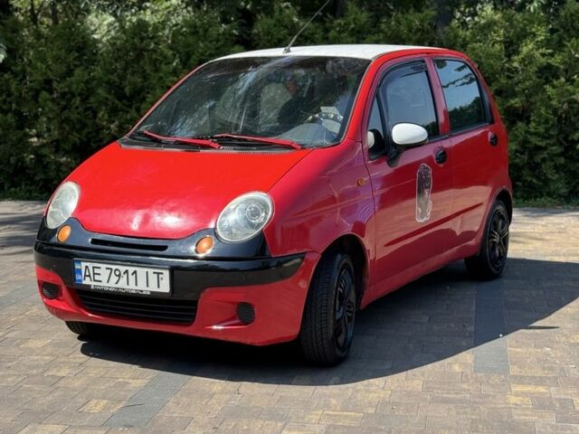 Червоний Деу Матіз, об'ємом двигуна 0.8 л та пробігом 168 тис. км за 1505 $, фото 1 на Automoto.ua
