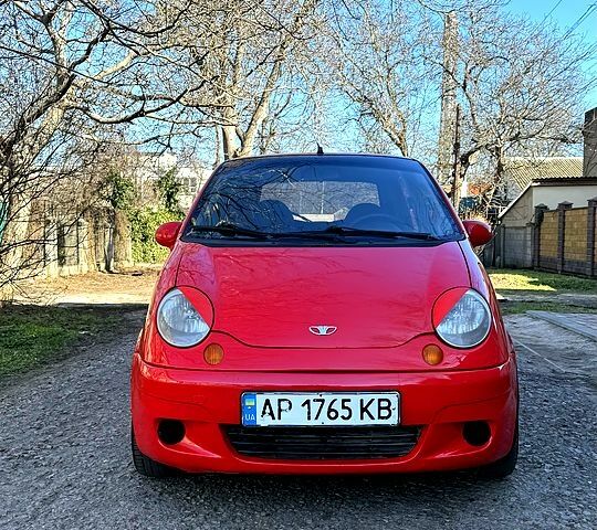Червоний Деу Матіз, об'ємом двигуна 0.8 л та пробігом 76 тис. км за 2800 $, фото 1 на Automoto.ua