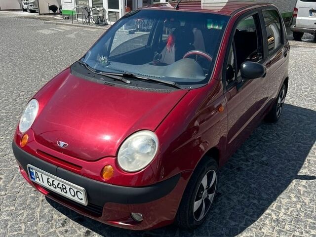 Красный Дэу Матиз, объемом двигателя 0.8 л и пробегом 300 тыс. км за 1700 $, фото 1 на Automoto.ua