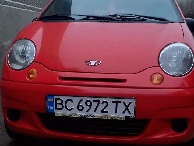 Червоний Деу Матіз, об'ємом двигуна 0.8 л та пробігом 130 тис. км за 2500 $, фото 1 на Automoto.ua