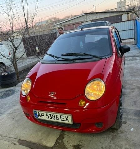 Червоний Деу Матіз, об'ємом двигуна 0.8 л та пробігом 200 тис. км за 1928 $, фото 1 на Automoto.ua