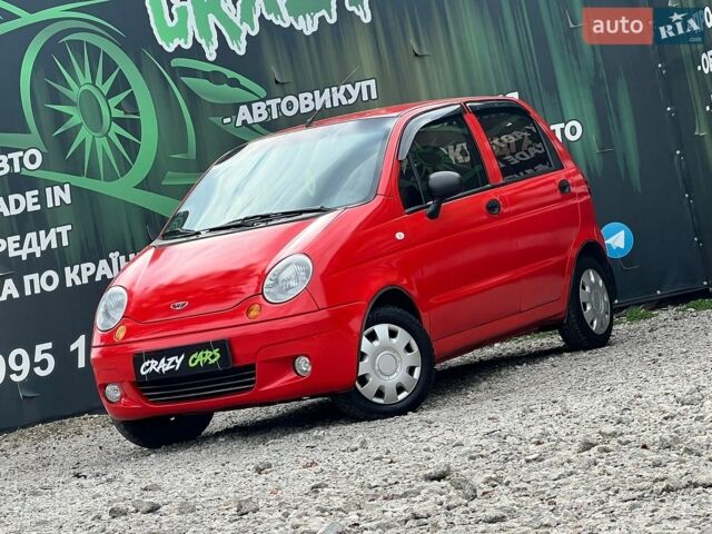 Червоний Деу Матіз, об'ємом двигуна 0.8 л та пробігом 156 тис. км за 2800 $, фото 1 на Automoto.ua