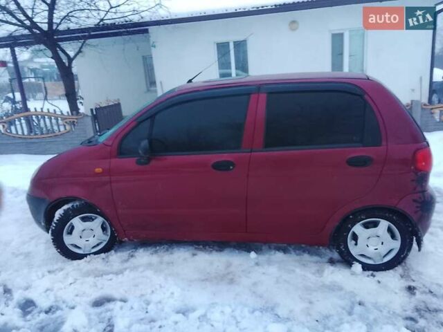 Червоний Деу Матіз, об'ємом двигуна 0.8 л та пробігом 240 тис. км за 1700 $, фото 1 на Automoto.ua