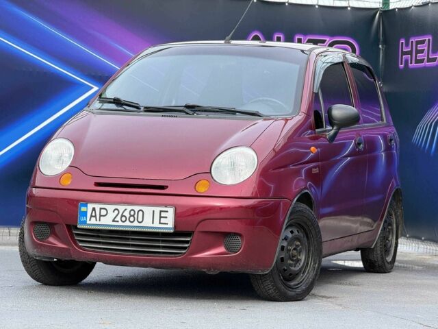 Червоний Деу Матіз, об'ємом двигуна 0.8 л та пробігом 108 тис. км за 2499 $, фото 1 на Automoto.ua