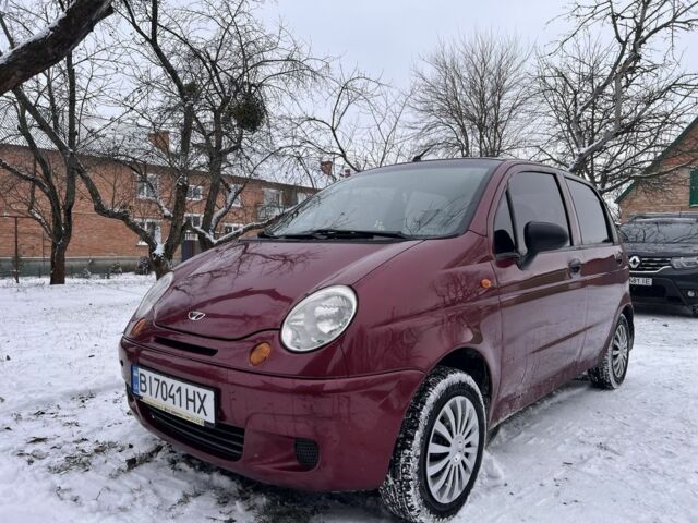 Червоний Деу Матіз, об'ємом двигуна 0.8 л та пробігом 133 тис. км за 2300 $, фото 1 на Automoto.ua