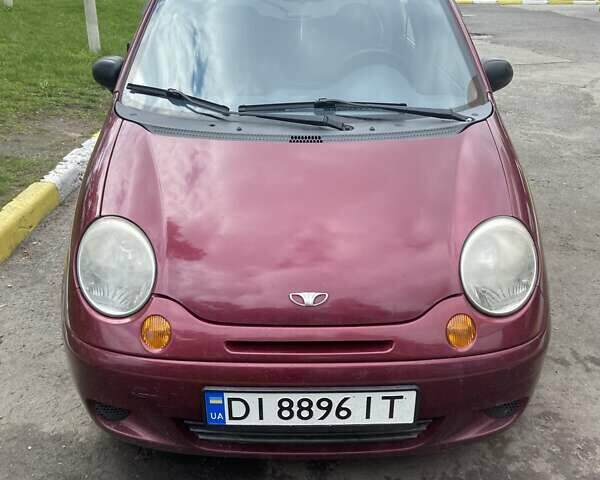 Красный Дэу Матиз, объемом двигателя 0.8 л и пробегом 108 тыс. км за 3200 $, фото 1 на Automoto.ua