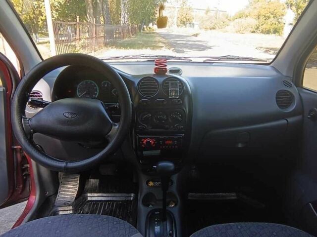 Красный Дэу Матиз, объемом двигателя 0.8 л и пробегом 149 тыс. км за 3000 $, фото 1 на Automoto.ua