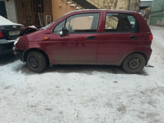 Червоний Деу Матіз, об'ємом двигуна 1 л та пробігом 58 тис. км за 1200 $, фото 1 на Automoto.ua