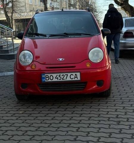 Червоний Деу Матіз, об'ємом двигуна 0.8 л та пробігом 158 тис. км за 2000 $, фото 1 на Automoto.ua