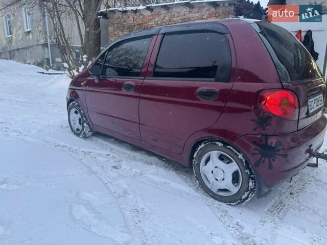 Червоний Деу Матіз, об'ємом двигуна 0.8 л та пробігом 380 тис. км за 1350 $, фото 1 на Automoto.ua