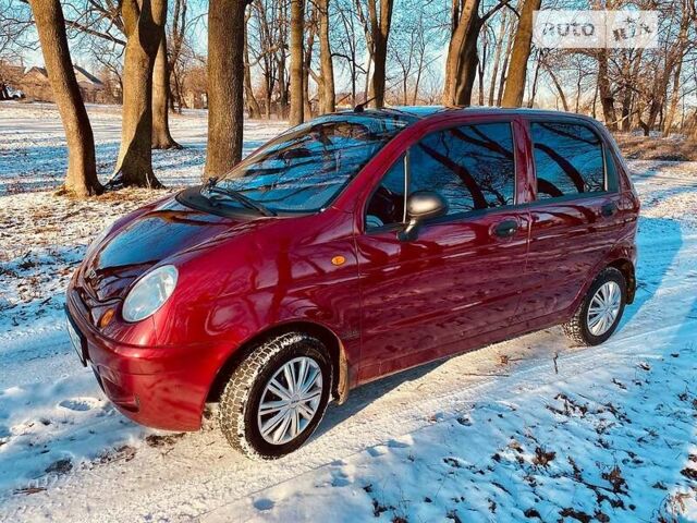Красный Дэу Матиз, объемом двигателя 0.8 л и пробегом 103 тыс. км за 2850 $, фото 1 на Automoto.ua