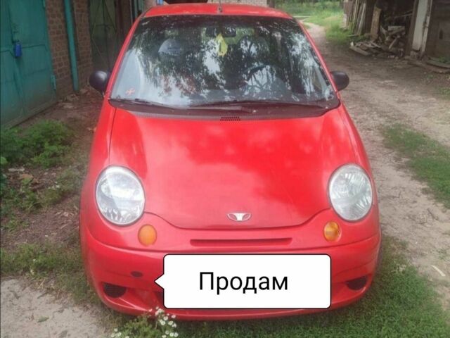 Червоний Деу Матіз, об'ємом двигуна 0.8 л та пробігом 1 тис. км за 3200 $, фото 1 на Automoto.ua