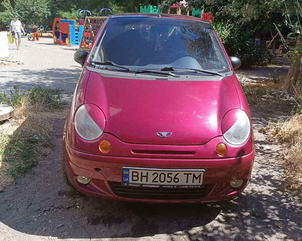 Красный Дэу Матиз, объемом двигателя 0.8 л и пробегом 48 тыс. км за 2999 $, фото 1 на Automoto.ua