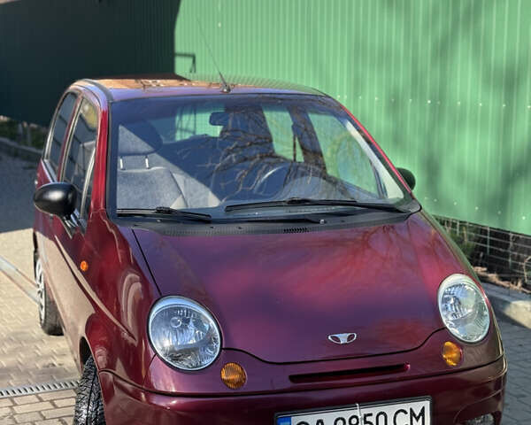 Червоний Деу Матіз, об'ємом двигуна 0.8 л та пробігом 77 тис. км за 2800 $, фото 1 на Automoto.ua