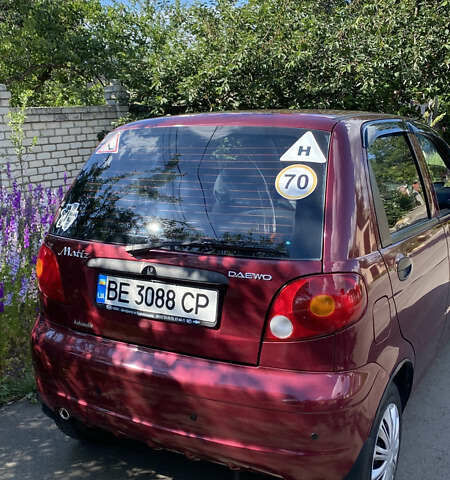 Червоний Деу Матіз, об'ємом двигуна 0.8 л та пробігом 74 тис. км за 3500 $, фото 1 на Automoto.ua