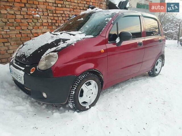 Червоний Деу Матіз, об'ємом двигуна 0.8 л та пробігом 360 тис. км за 1300 $, фото 1 на Automoto.ua