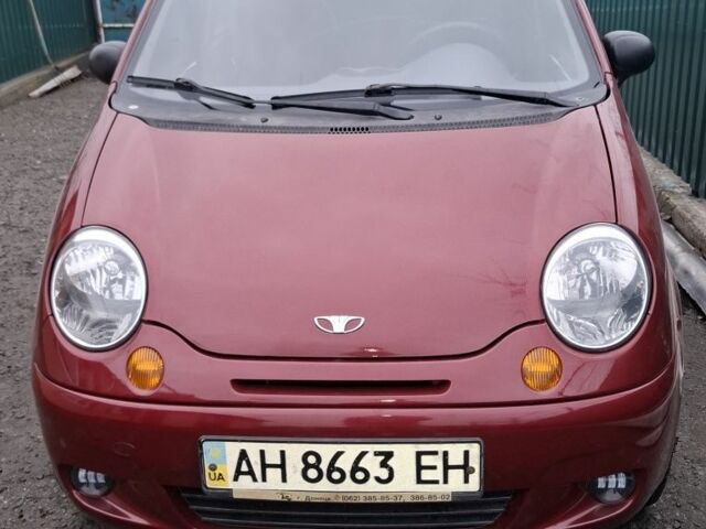 Красный Дэу Матиз, объемом двигателя 0 л и пробегом 110 тыс. км за 2600 $, фото 1 на Automoto.ua