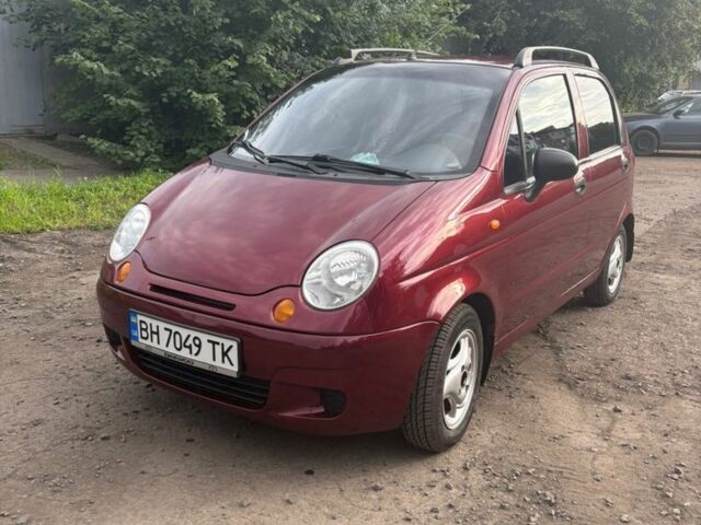 Червоний Деу Матіз, об'ємом двигуна 0.8 л та пробігом 120 тис. км за 3012 $, фото 1 на Automoto.ua
