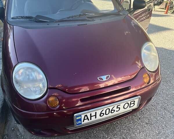 Червоний Деу Матіз, об'ємом двигуна 0.8 л та пробігом 121 тис. км за 3200 $, фото 1 на Automoto.ua