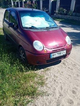 Червоний Деу Матіз, об'ємом двигуна 0.8 л та пробігом 166 тис. км за 1340 $, фото 1 на Automoto.ua