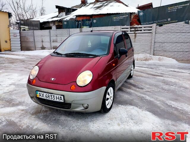 Червоний Деу Матіз, об'ємом двигуна 1 л та пробігом 112 тис. км за 1850 $, фото 1 на Automoto.ua