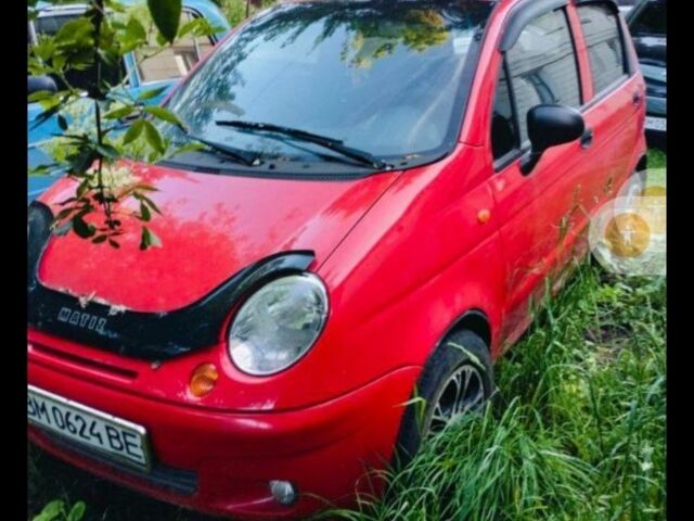 Червоний Деу Матіз, об'ємом двигуна 0.8 л та пробігом 135 тис. км за 2150 $, фото 1 на Automoto.ua