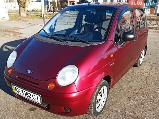 Червоний Деу Матіз, об'ємом двигуна 0.8 л та пробігом 63 тис. км за 3200 $, фото 1 на Automoto.ua