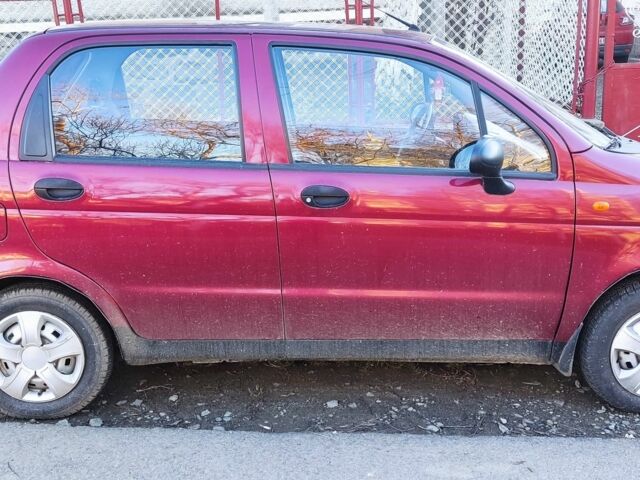 Червоний Деу Матіз, об'ємом двигуна 0.8 л та пробігом 70 тис. км за 2300 $, фото 1 на Automoto.ua