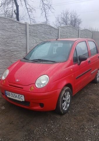 Червоний Деу Матіз, об'ємом двигуна 0.8 л та пробігом 120 тис. км за 2000 $, фото 1 на Automoto.ua