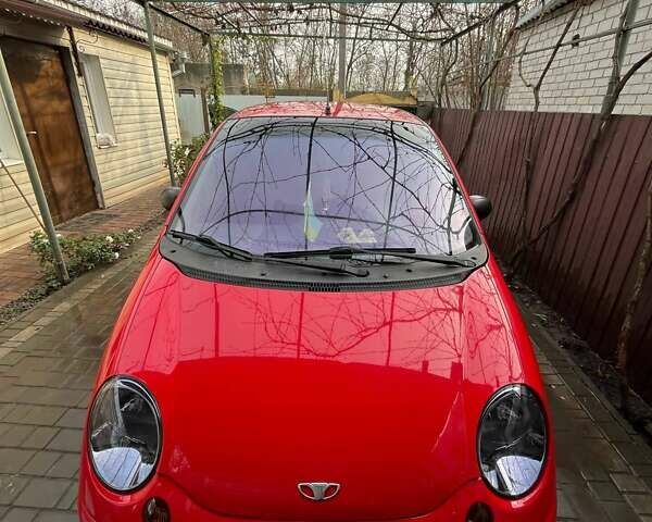 Червоний Деу Матіз, об'ємом двигуна 0.8 л та пробігом 135 тис. км за 3000 $, фото 1 на Automoto.ua