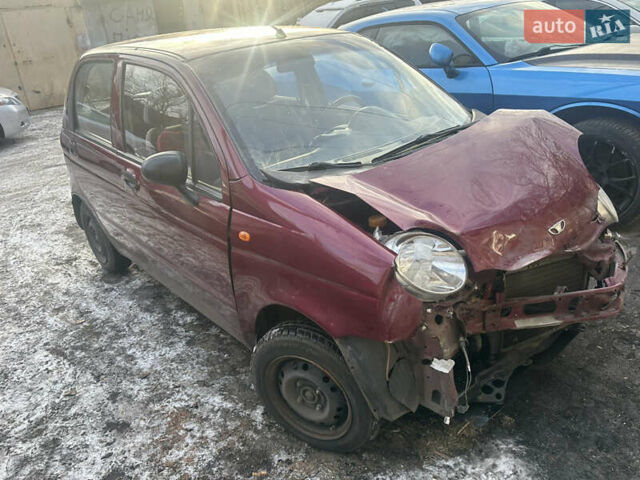 Красный Дэу Матиз, объемом двигателя 0.8 л и пробегом 58 тыс. км за 1500 $, фото 1 на Automoto.ua