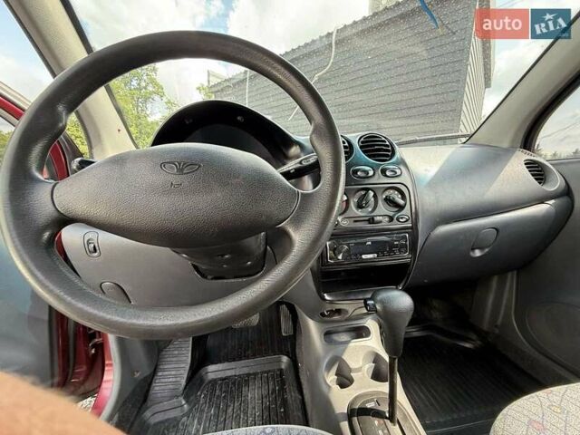 Красный Дэу Матиз, объемом двигателя 0.8 л и пробегом 230 тыс. км за 2850 $, фото 1 на Automoto.ua