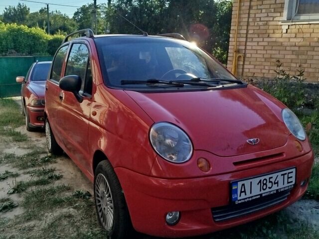 Червоний Деу Матіз, об'ємом двигуна 0.8 л та пробігом 130 тис. км за 2552 $, фото 1 на Automoto.ua
