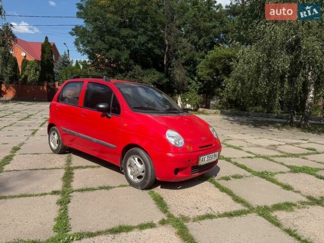 Червоний Деу Матіз, об'ємом двигуна 0.8 л та пробігом 102 тис. км за 3500 $, фото 1 на Automoto.ua