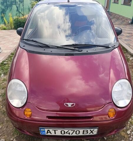 Красный Дэу Матиз, объемом двигателя 0.8 л и пробегом 169 тыс. км за 2000 $, фото 1 на Automoto.ua
