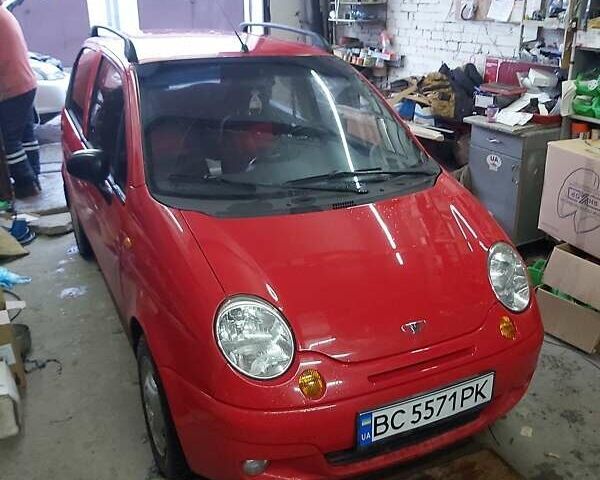 Красный Дэу Матиз, объемом двигателя 0.8 л и пробегом 90 тыс. км за 2800 $, фото 1 на Automoto.ua