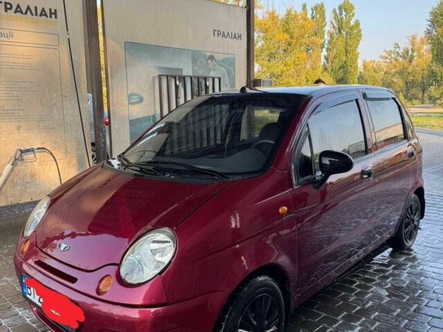 Красный Дэу Матиз, объемом двигателя 0.8 л и пробегом 120 тыс. км за 2007 $, фото 1 на Automoto.ua